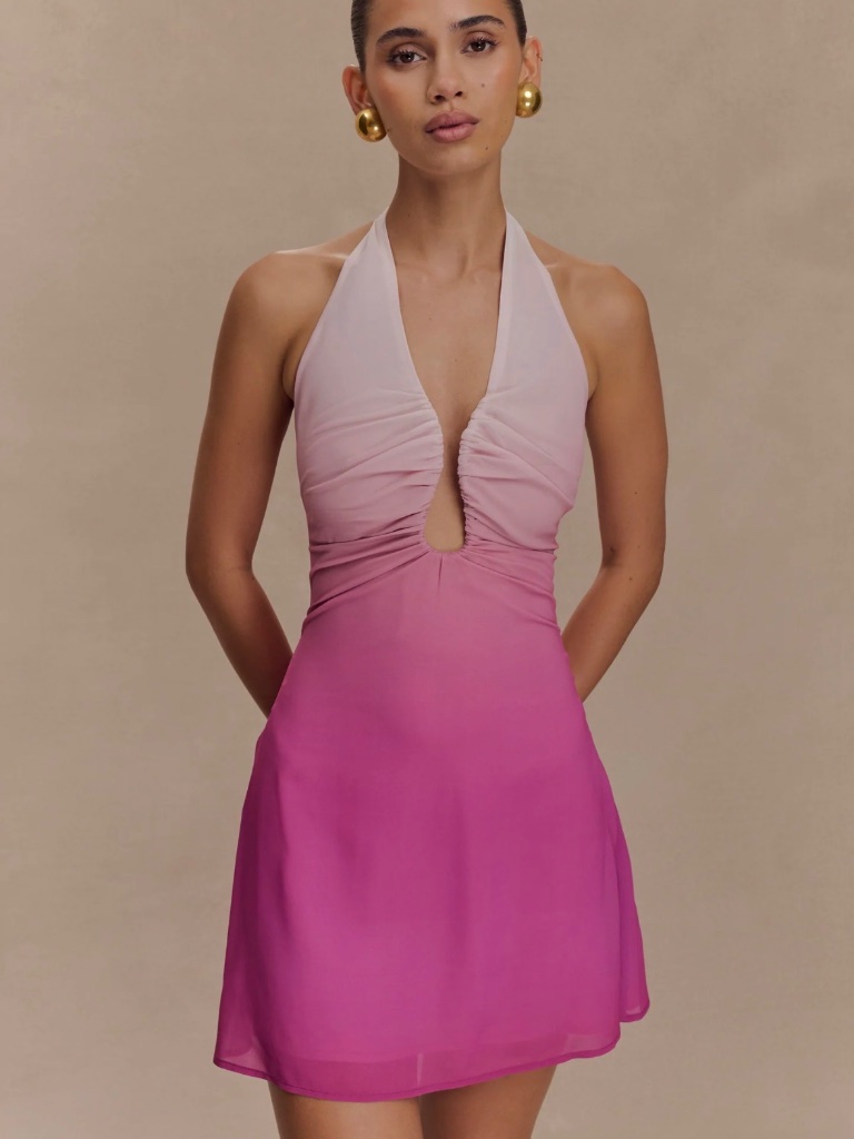 Meshki Malakhai Halter Dress - Nwt Never Worn